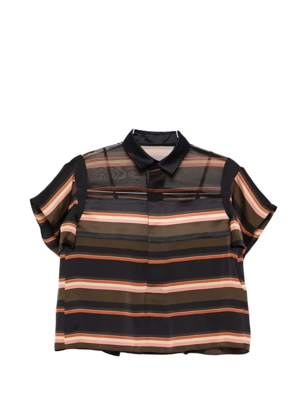 Sacai la polo a righe