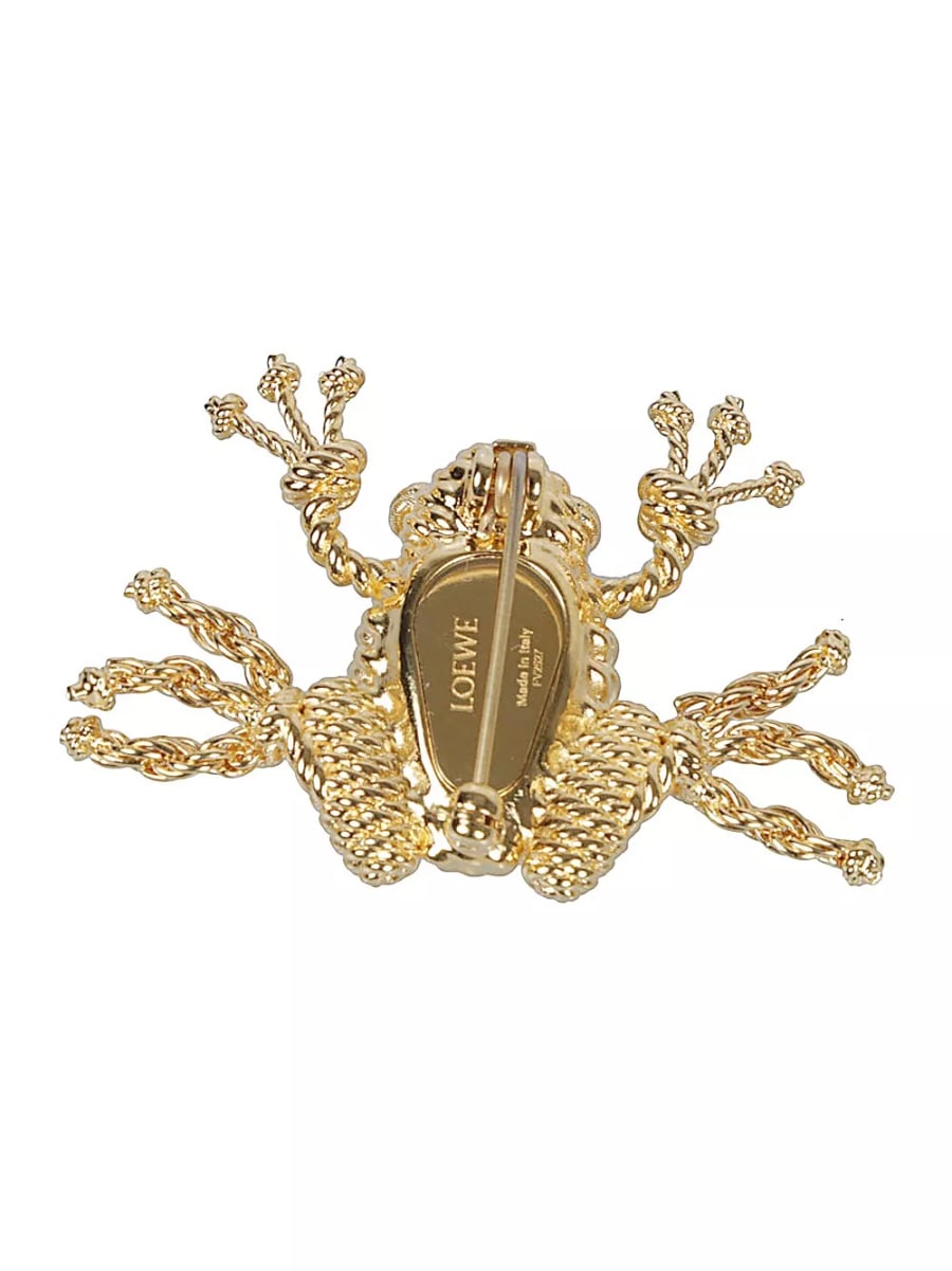 Loewe Spilla Metal Frog, view 2