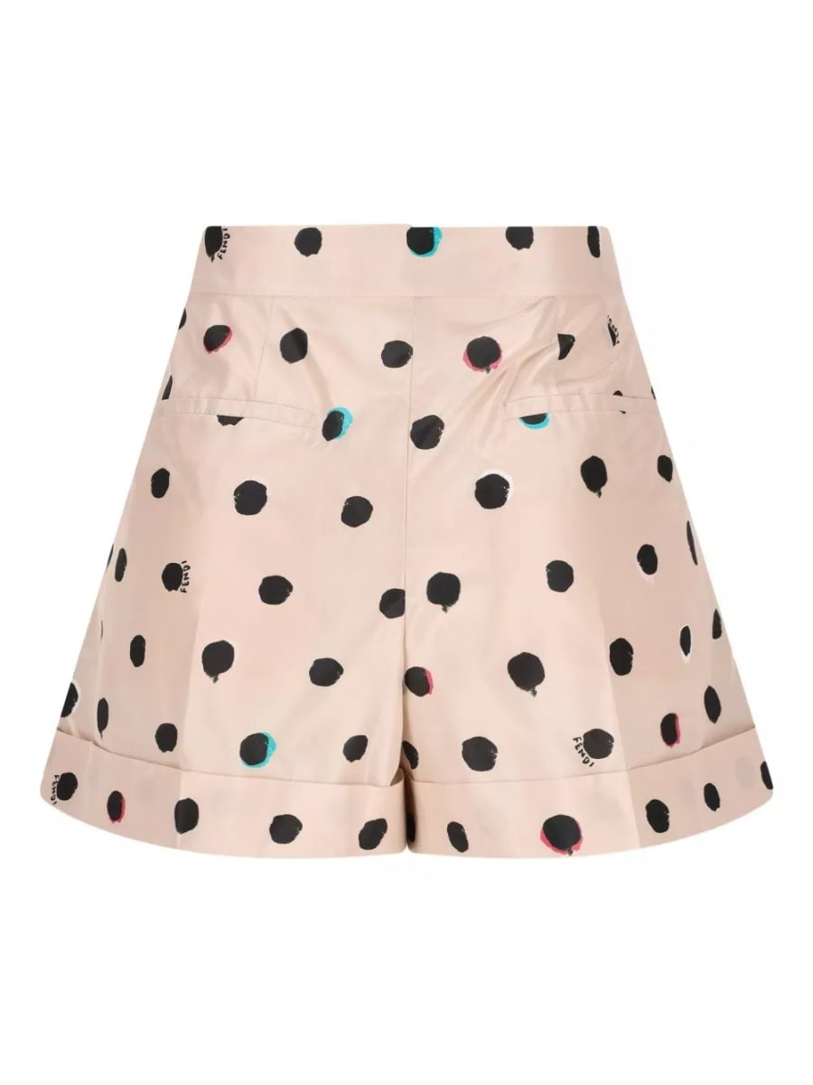 Fendi Shorts in seta, view 2