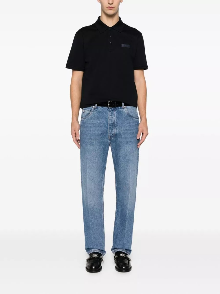 Givenchy la polo in cotone, view 3