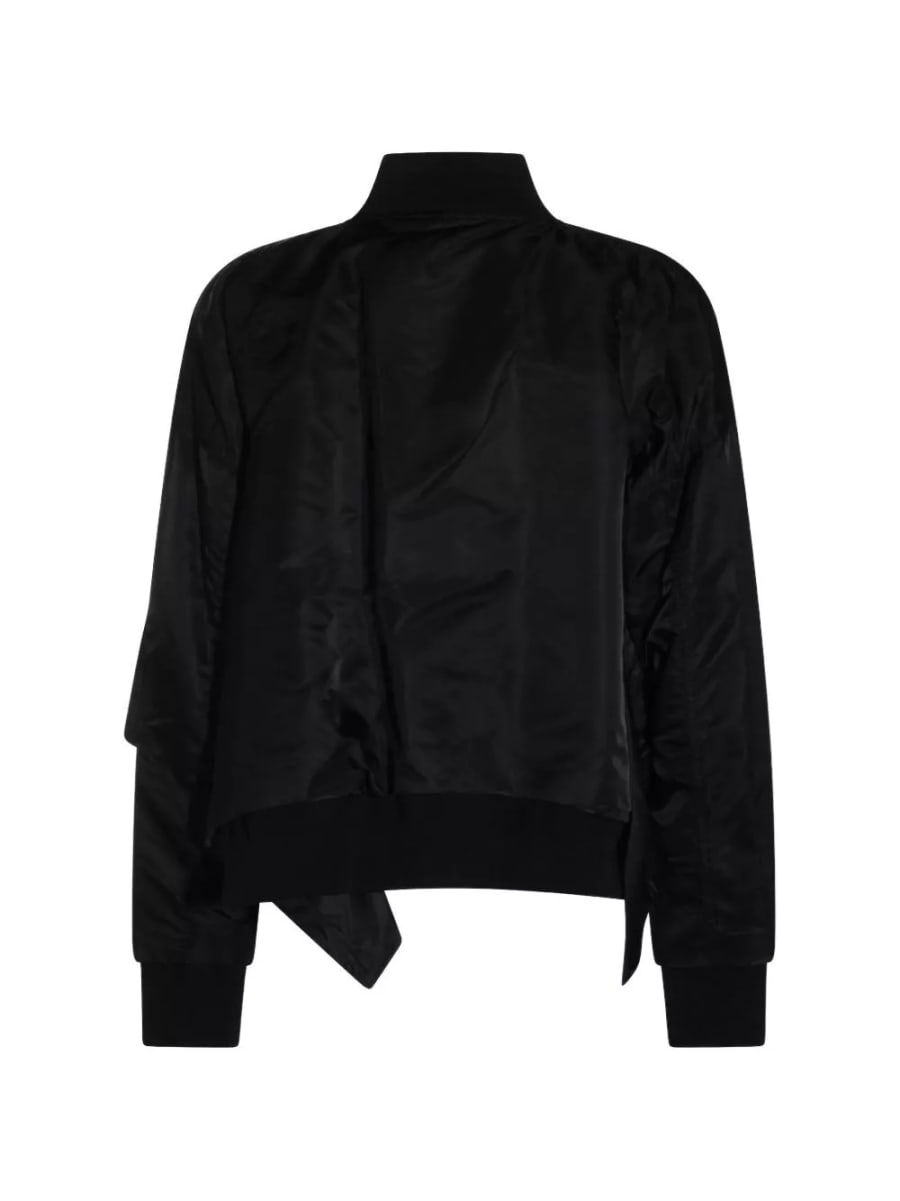 Sacai Giacca bomber in nylon, view 2