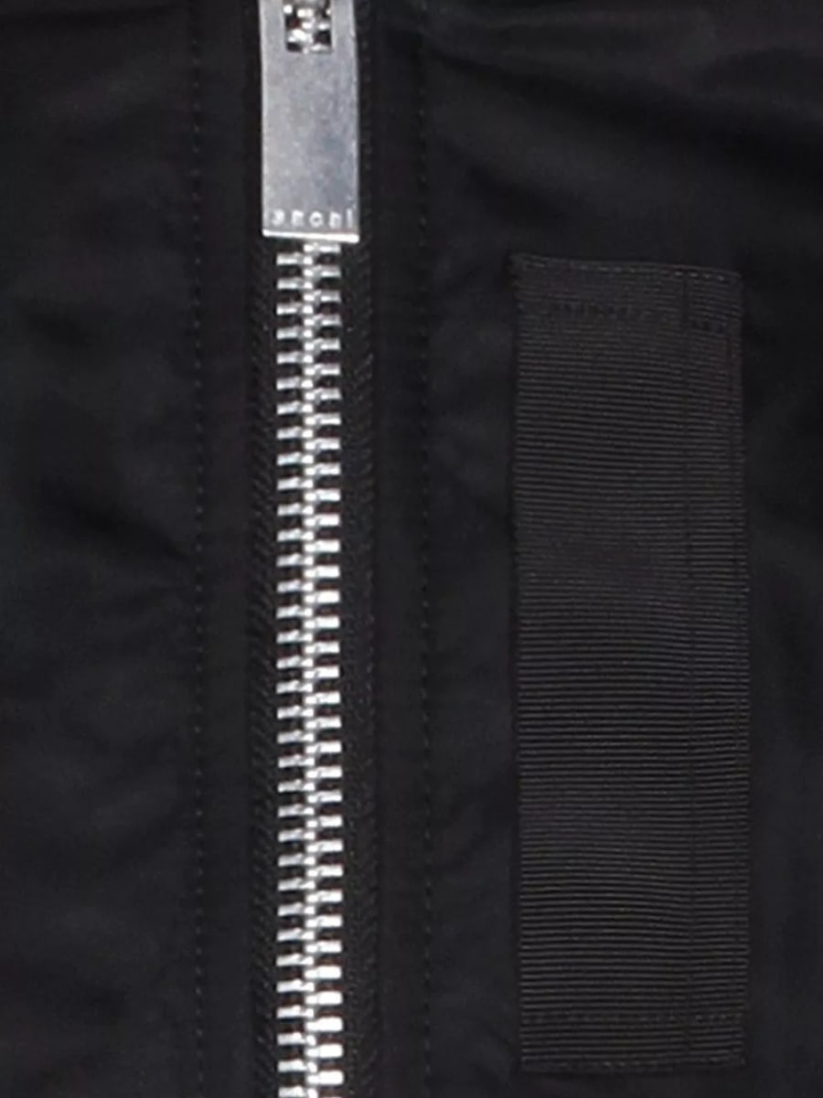 Sacai Giacca bomber in nylon, view 4