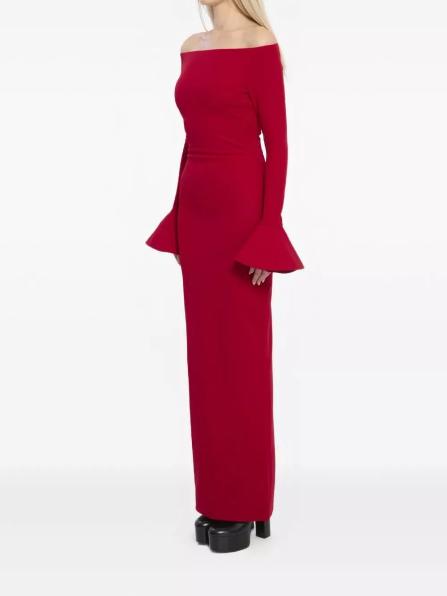 Solace london Abito maxi Anica, view 3