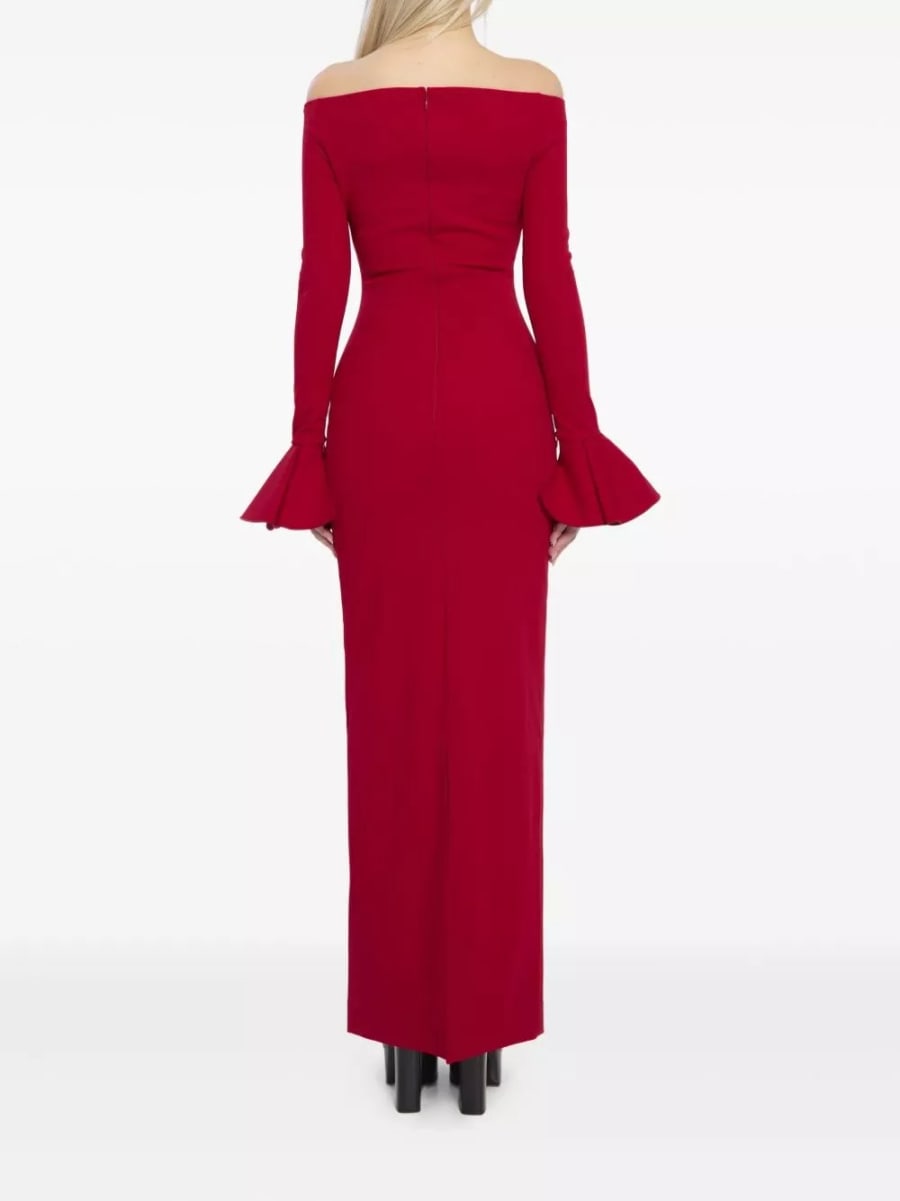 Solace london Abito maxi Anica, view 4