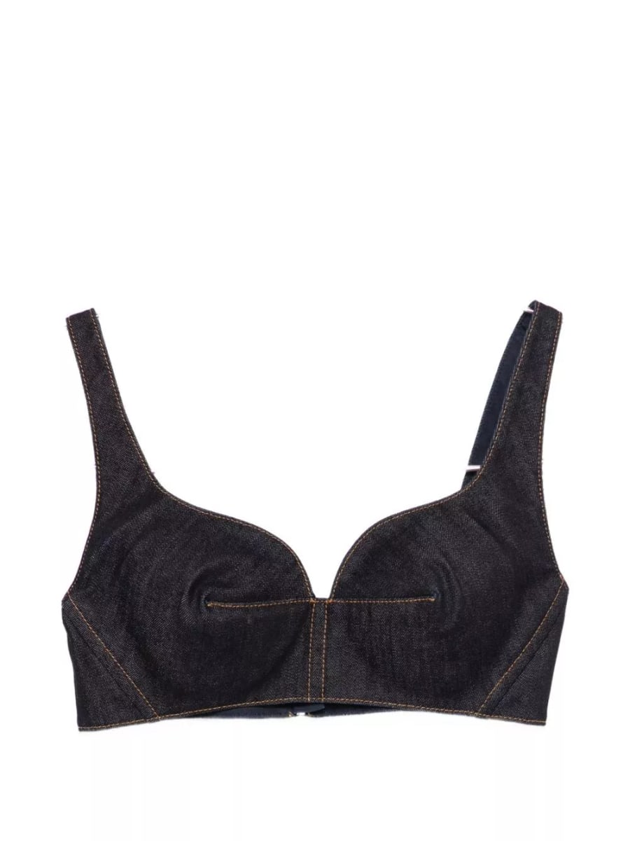 Givenchy Top in denim di cotone