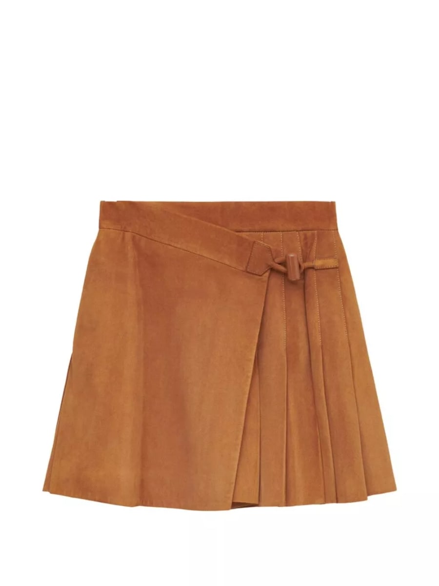 Loewe Gonna mini in suede