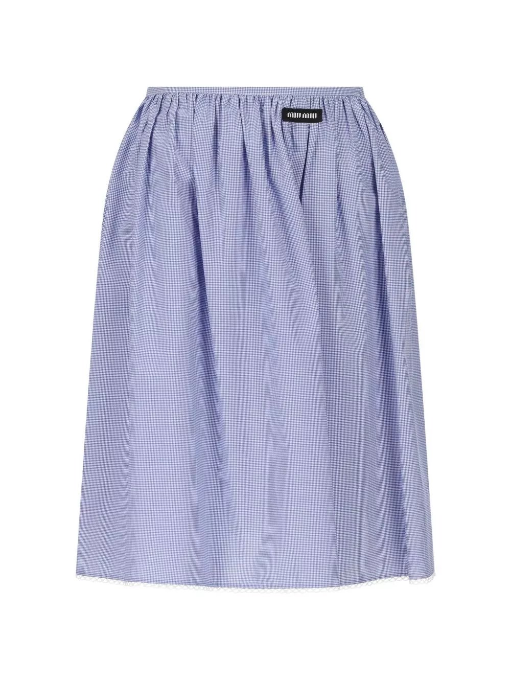 Miu Miu Gonna midi in cotone