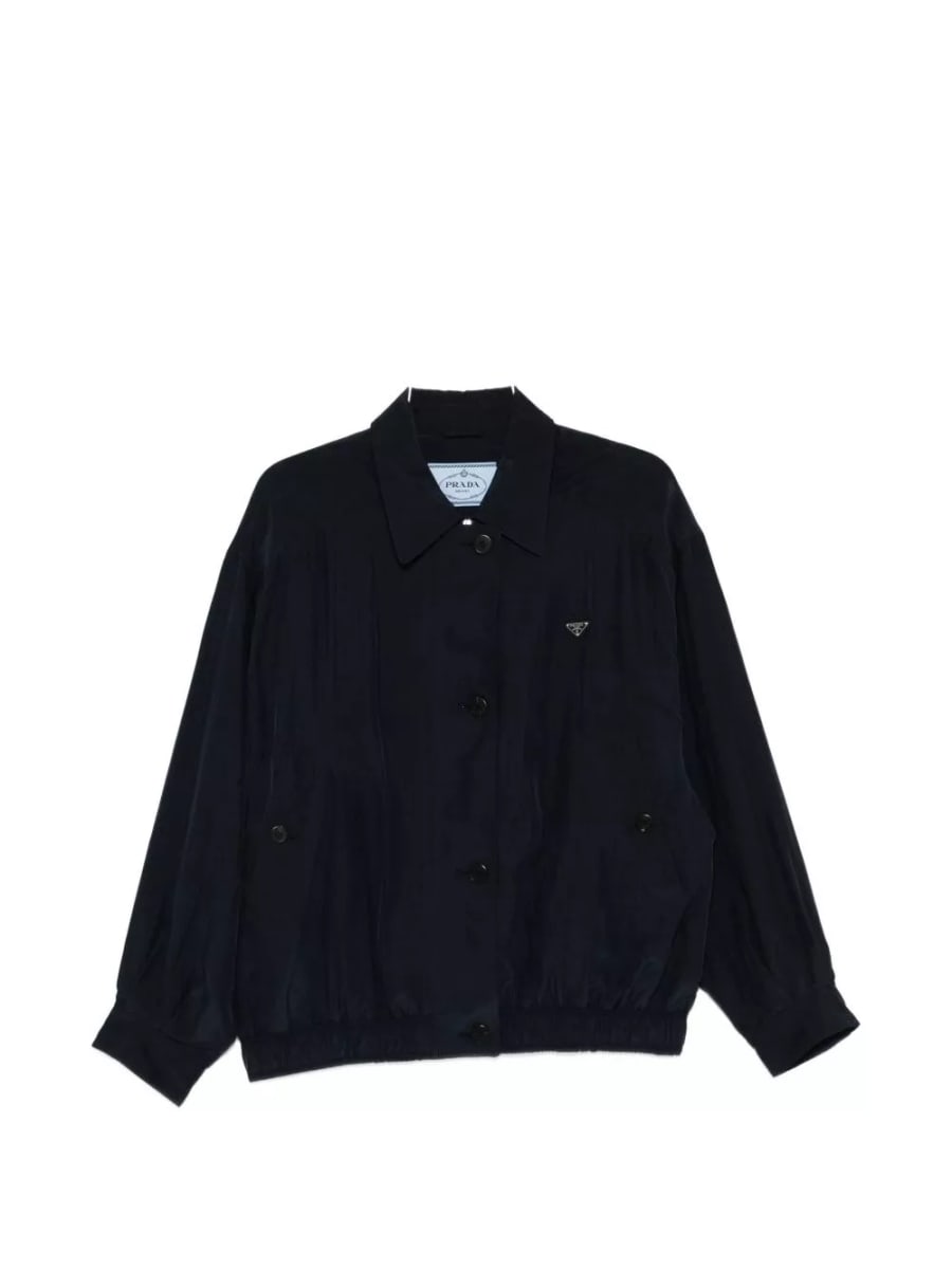 Prada Giacca blouson in seta