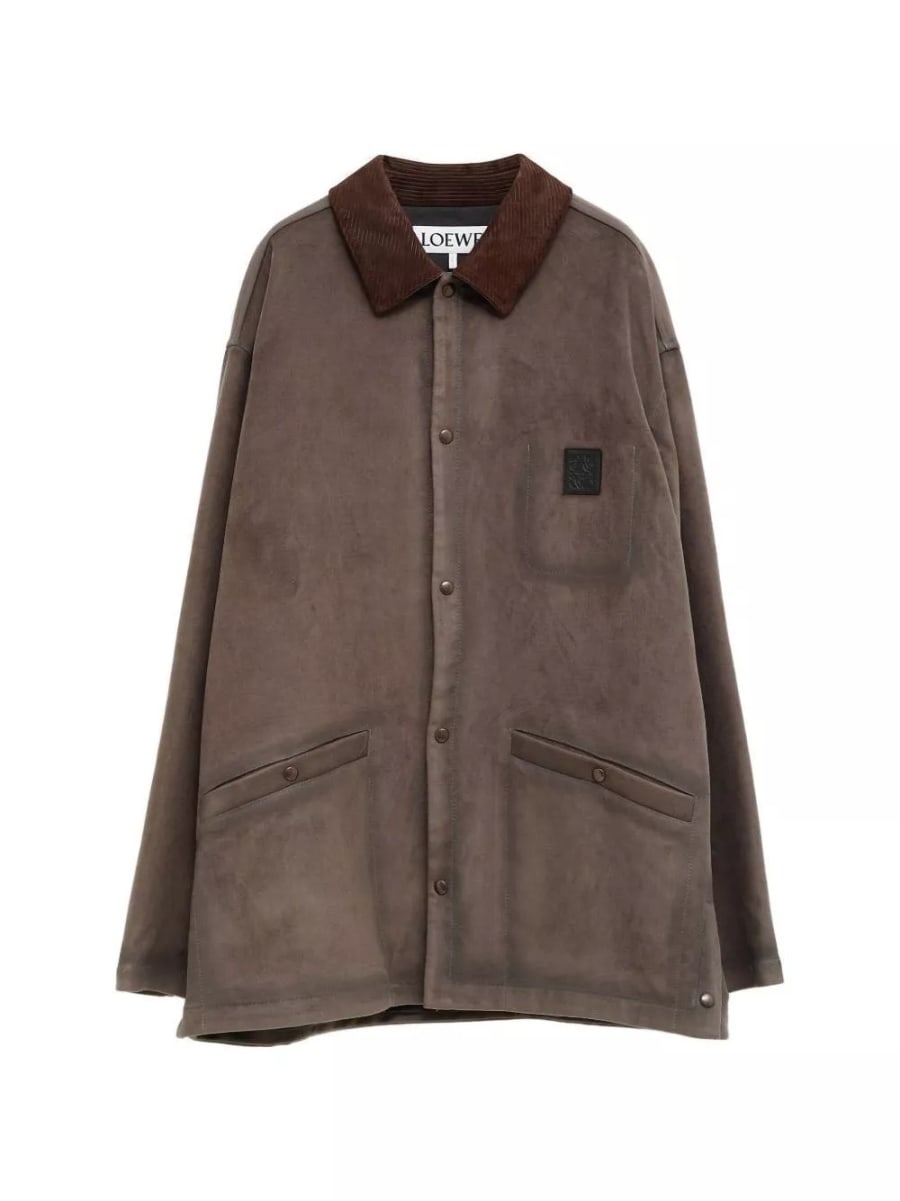 Loewe Camicia overshirt in misto cotone