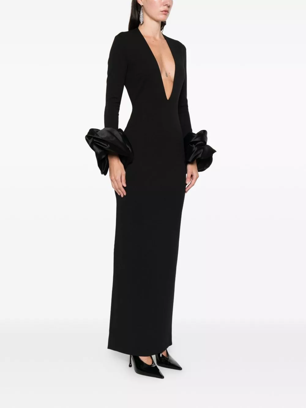 Solace london Abito maxi Valerie, view 2