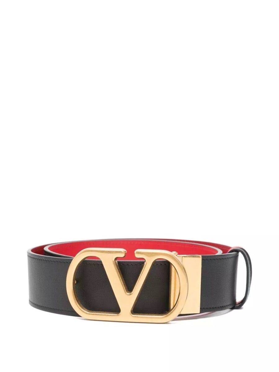 Valentino Garavani Cintura in pelle VLogo Signature