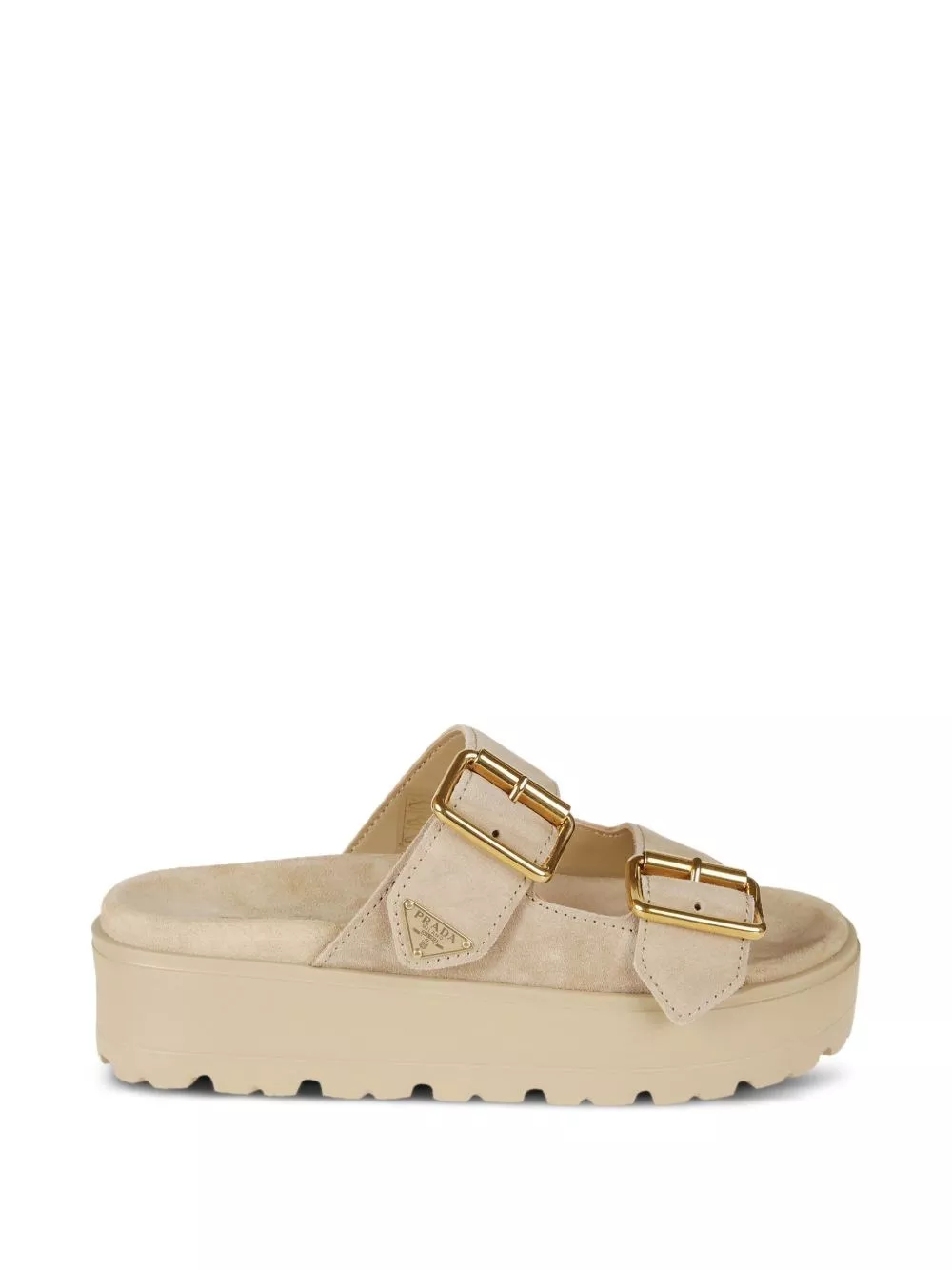 Prada Sandali in pelle scamosciata