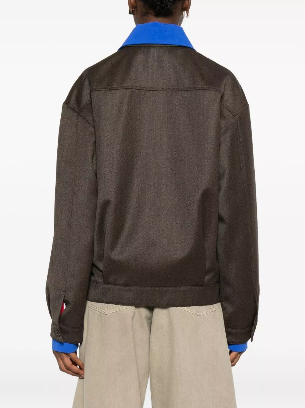 Miu Miu Giacca blouson in nylon, view 2
