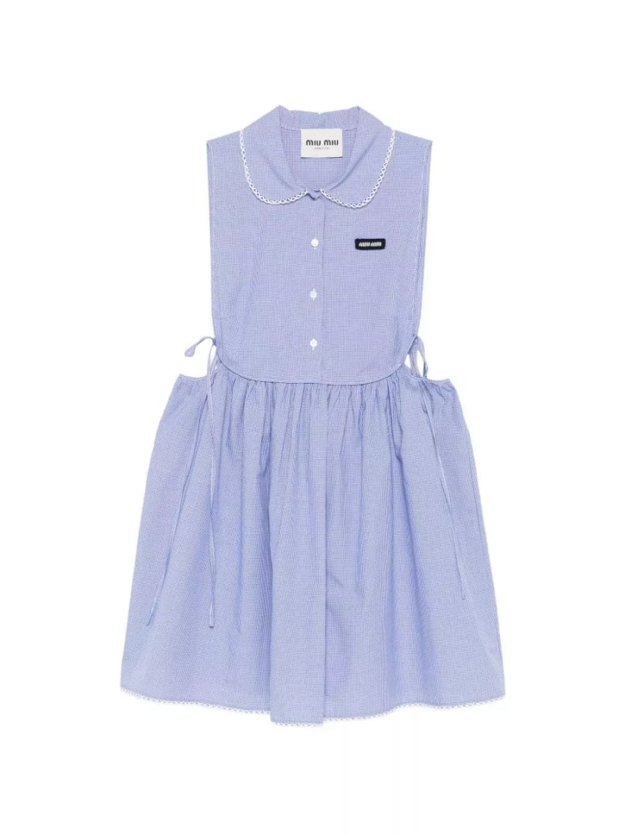 Miu Miu Abito corto in cotone