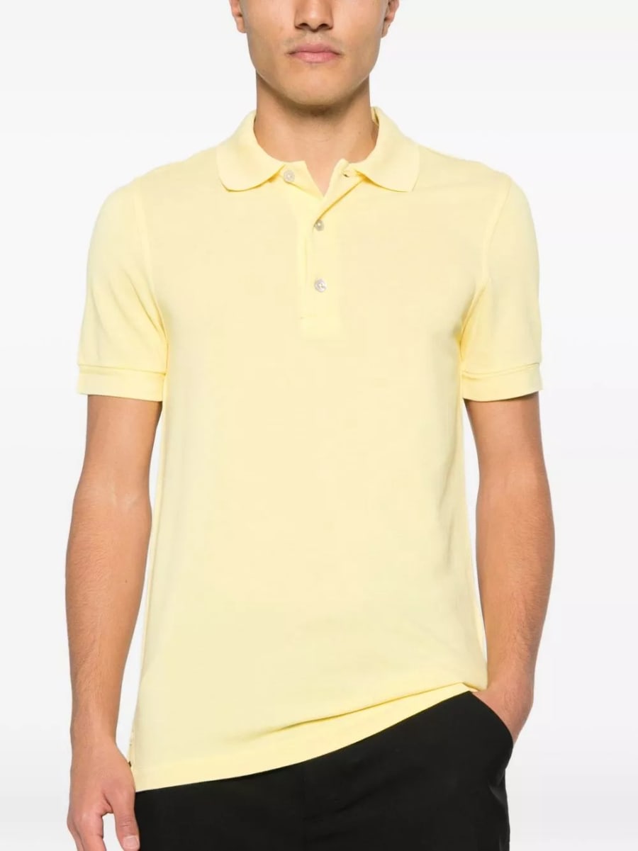 Tom Ford la polo in misto cotone, view 3