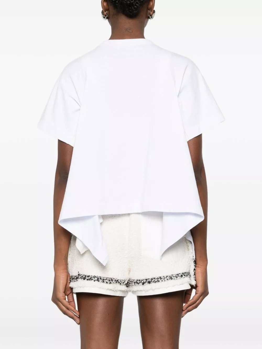 Sacai T-shirt in cotone, view 2