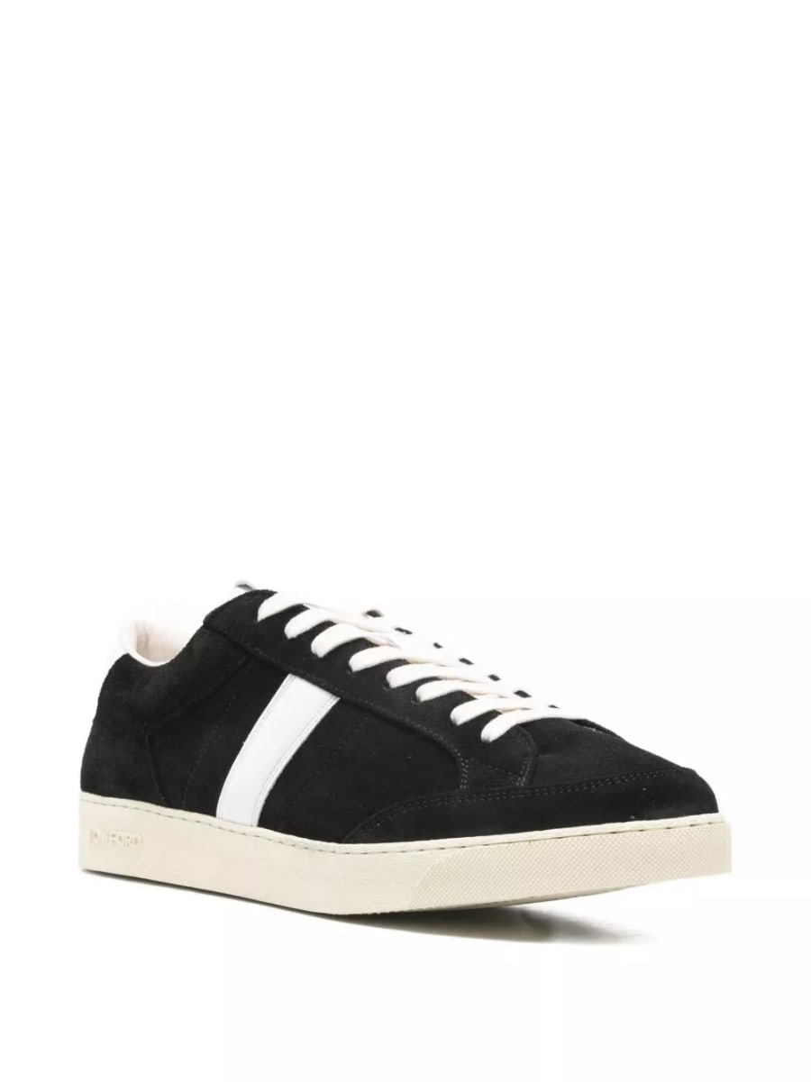 Tom Ford Sneakers in pelle, view 2