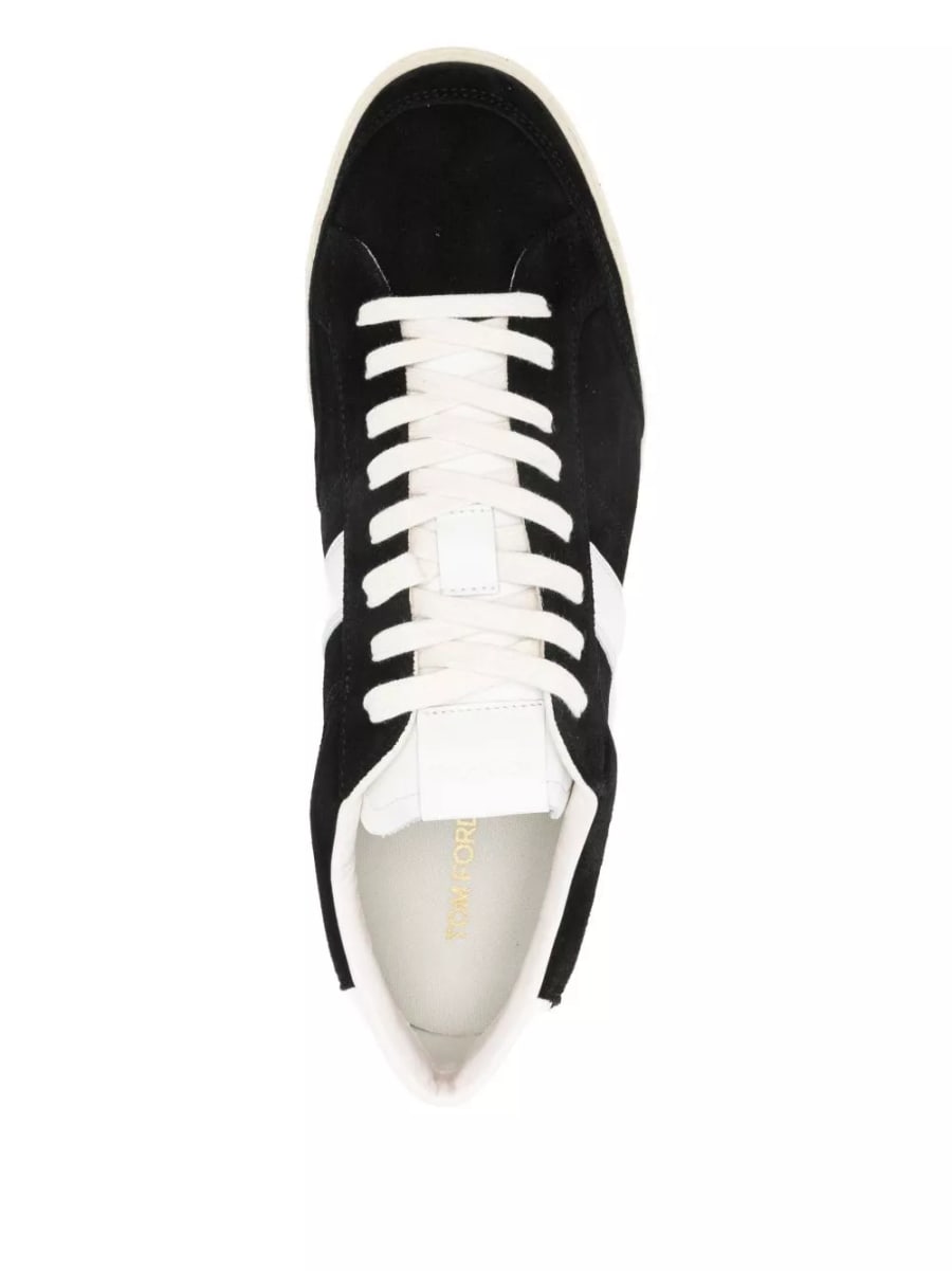 Tom Ford Sneakers in pelle, view 4