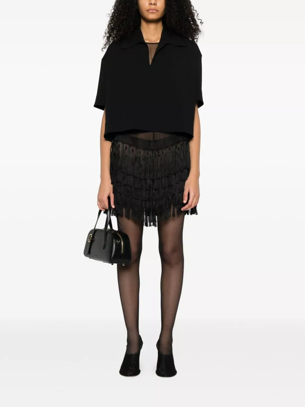 Jil Sander la polo cropped, view 2