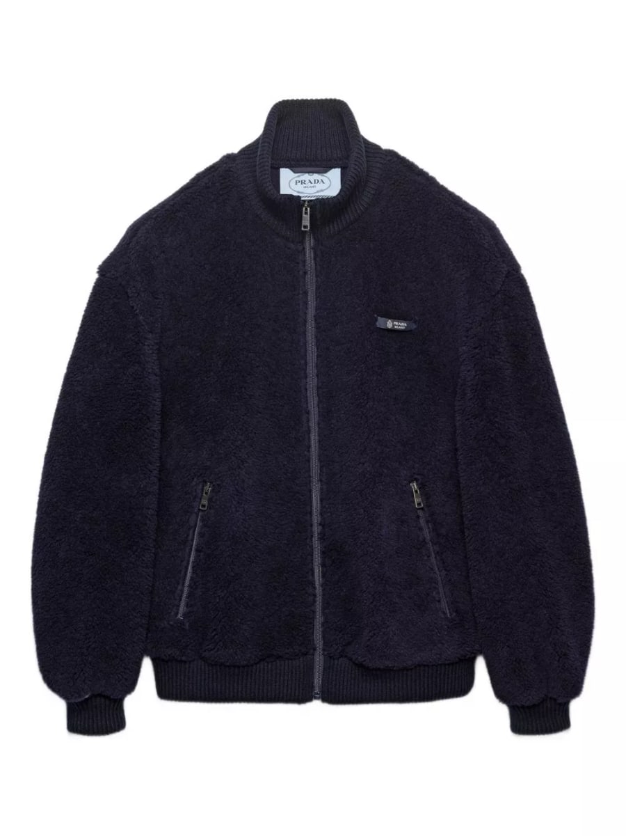Prada Giacca blouson in pile