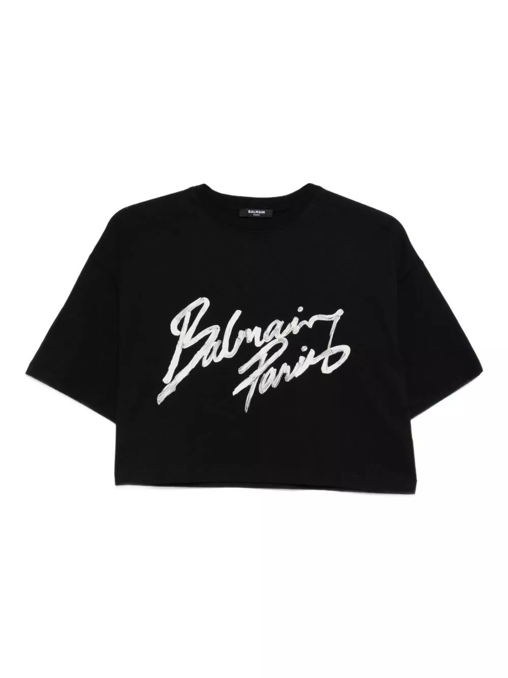 Balmain T-shirt in cotone con logo