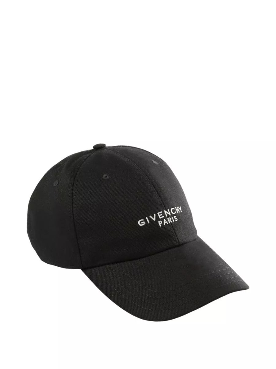 Givenchy Cappellino da baseball in cotone con logo, view 2