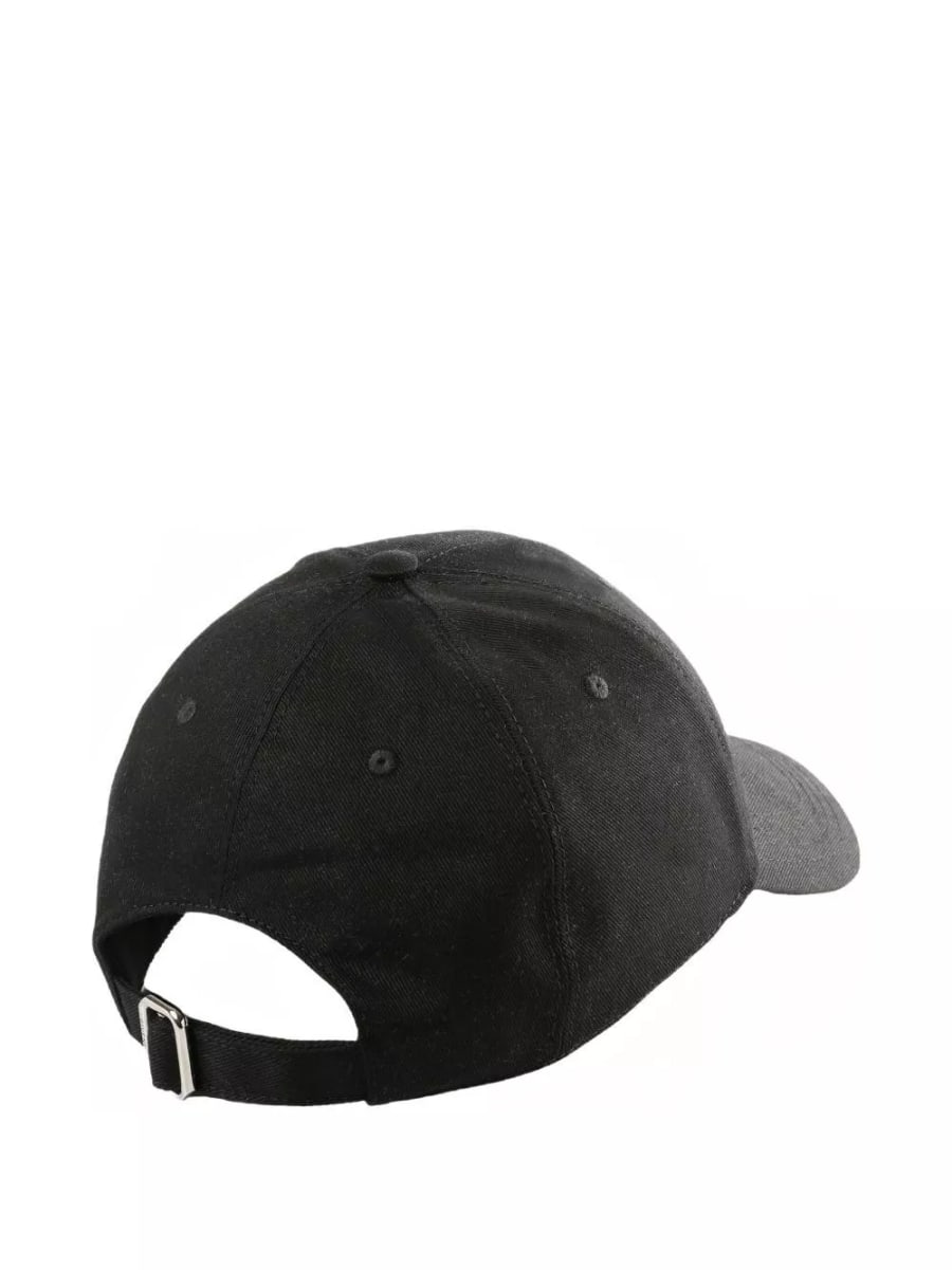 Givenchy Cappellino da baseball in cotone con logo, view 3