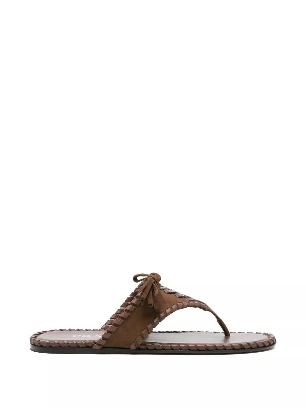 Prada Sandali in pelle scamosciata