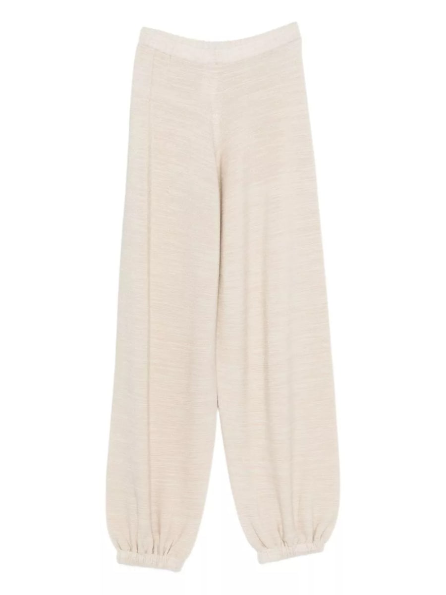 Fabiana Filippi Pantaloni in lana e cotone