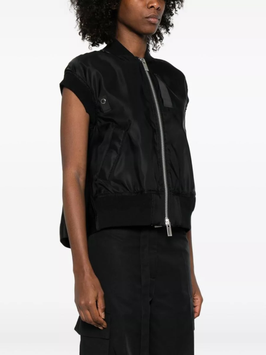 Sacai Gilet in Nylon, view 2