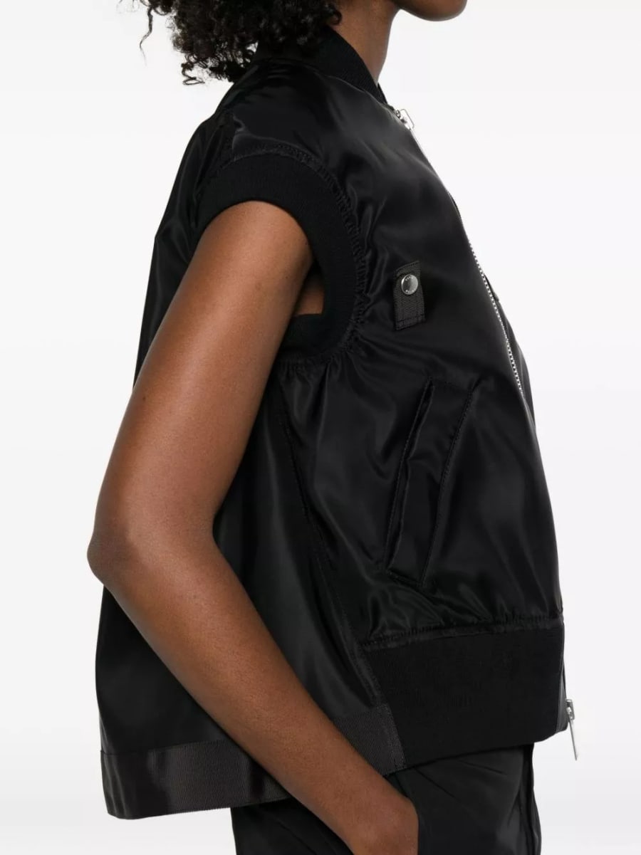 Sacai Gilet in Nylon, view 3