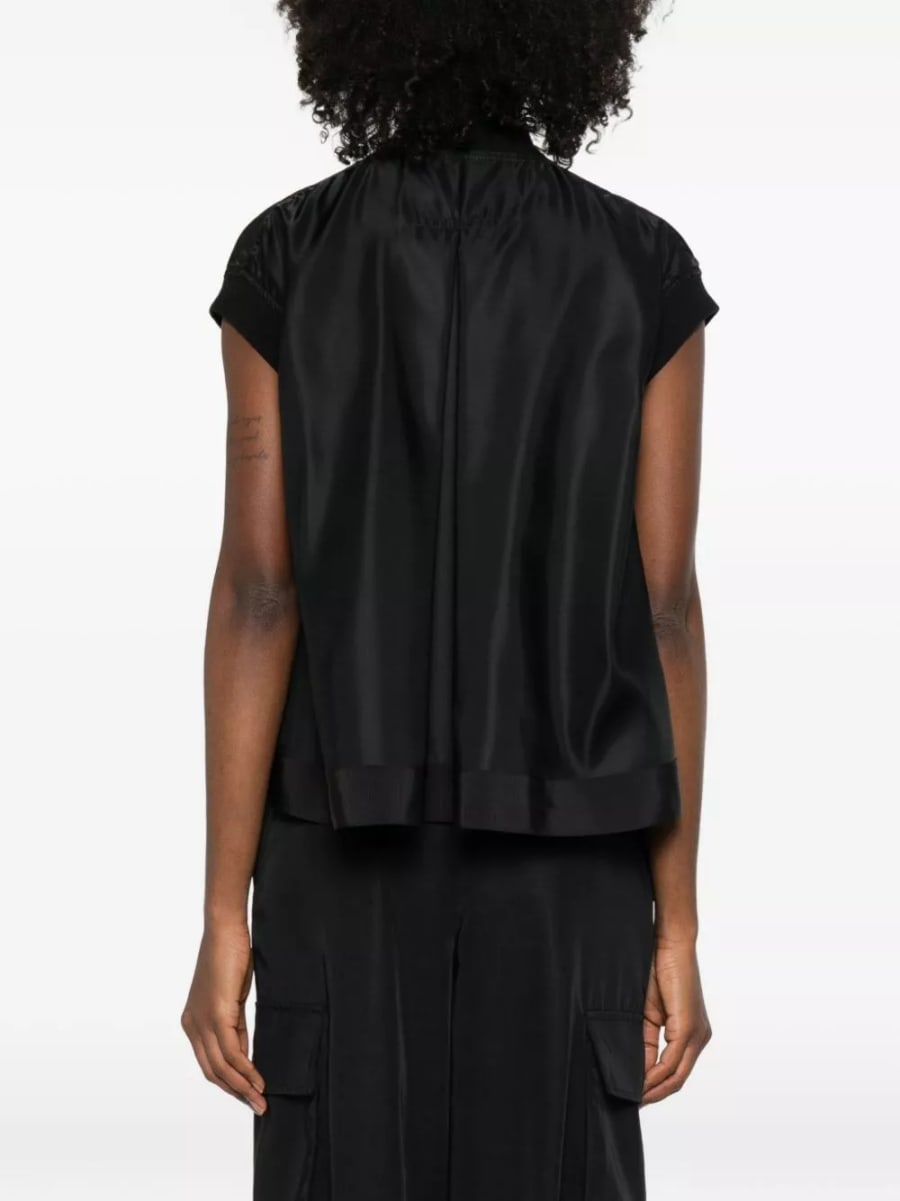 Sacai Gilet in Nylon, view 4