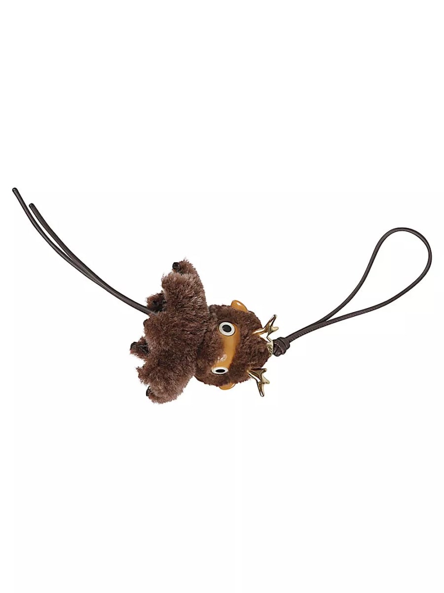 Loewe Charm in Pelle di Cervo