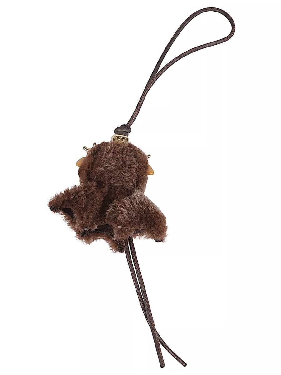 Loewe Charm in Pelle di Cervo, view 2