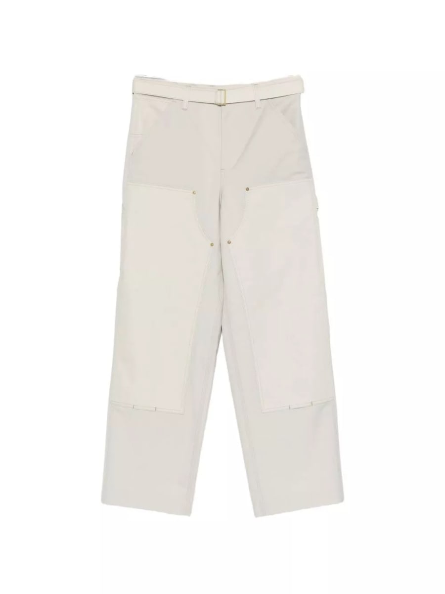 Sacai x carhartt wip Pantaloni in misto lana