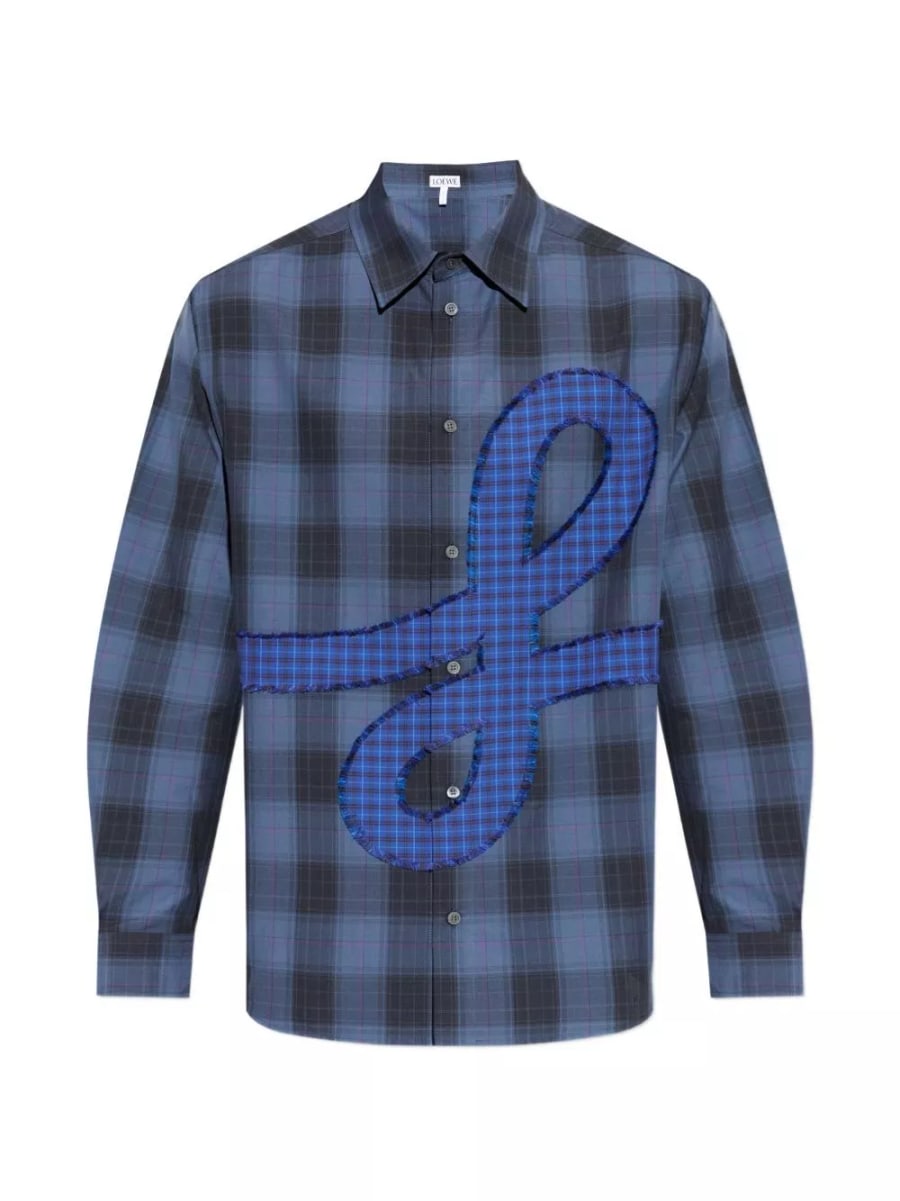 Loewe Camicia in cotone a quadri