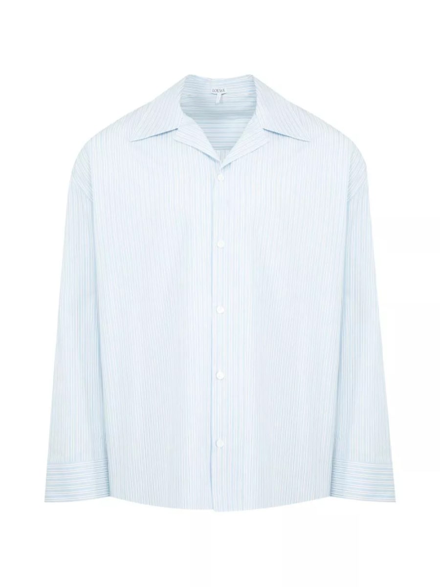 Loewe Camicia di cotone a righe