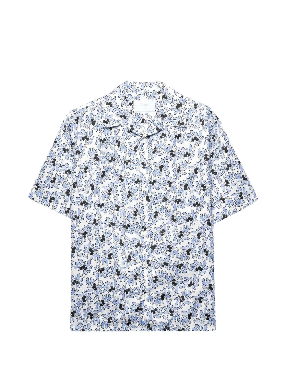 Prada Camicia in misto cotone stampata
