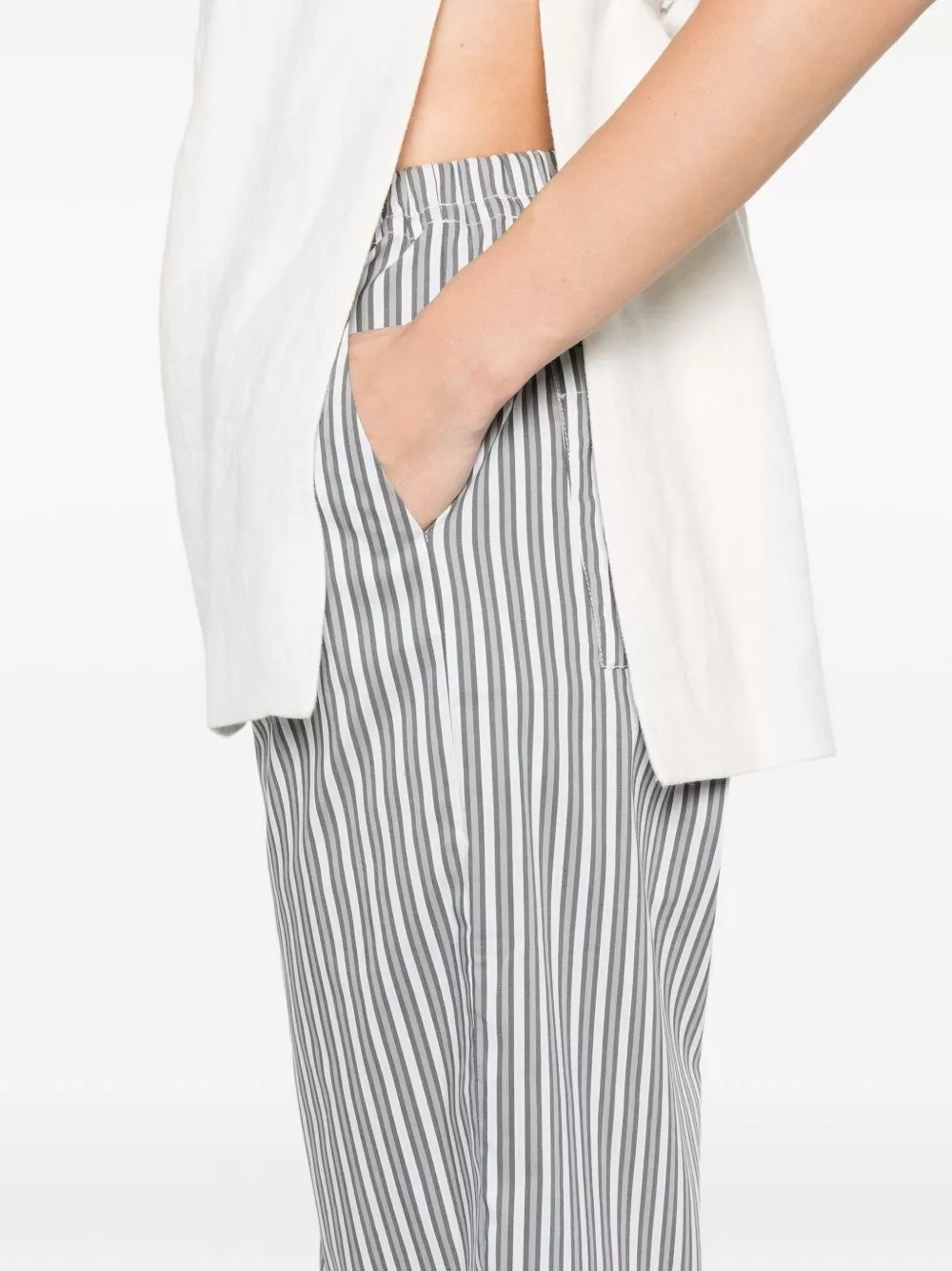 Iro Pantaloni in misto cotone Lia, view 2