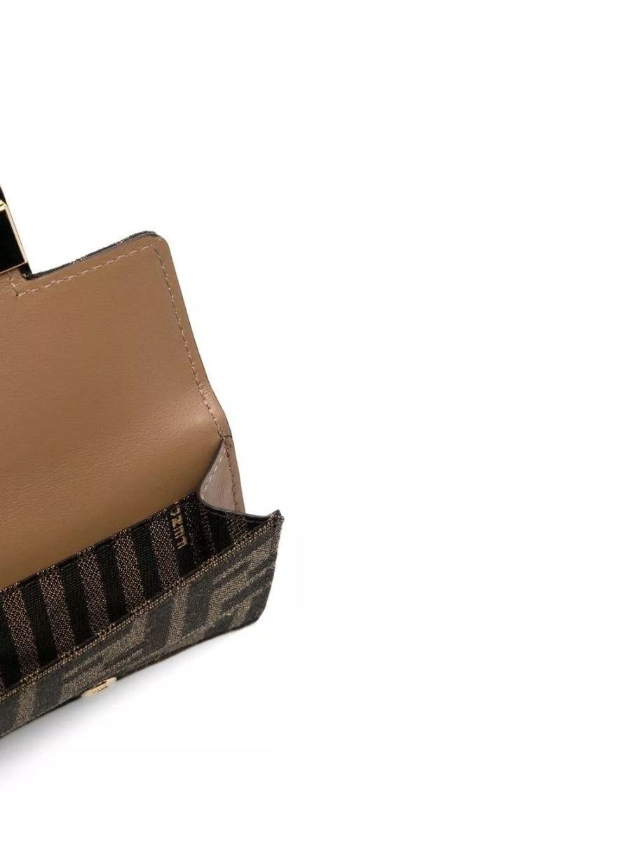 Fendi Portafoglio trifold Baguette, view 3