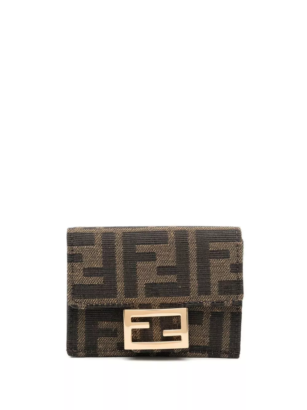 Fendi Portafoglio trifold Baguette