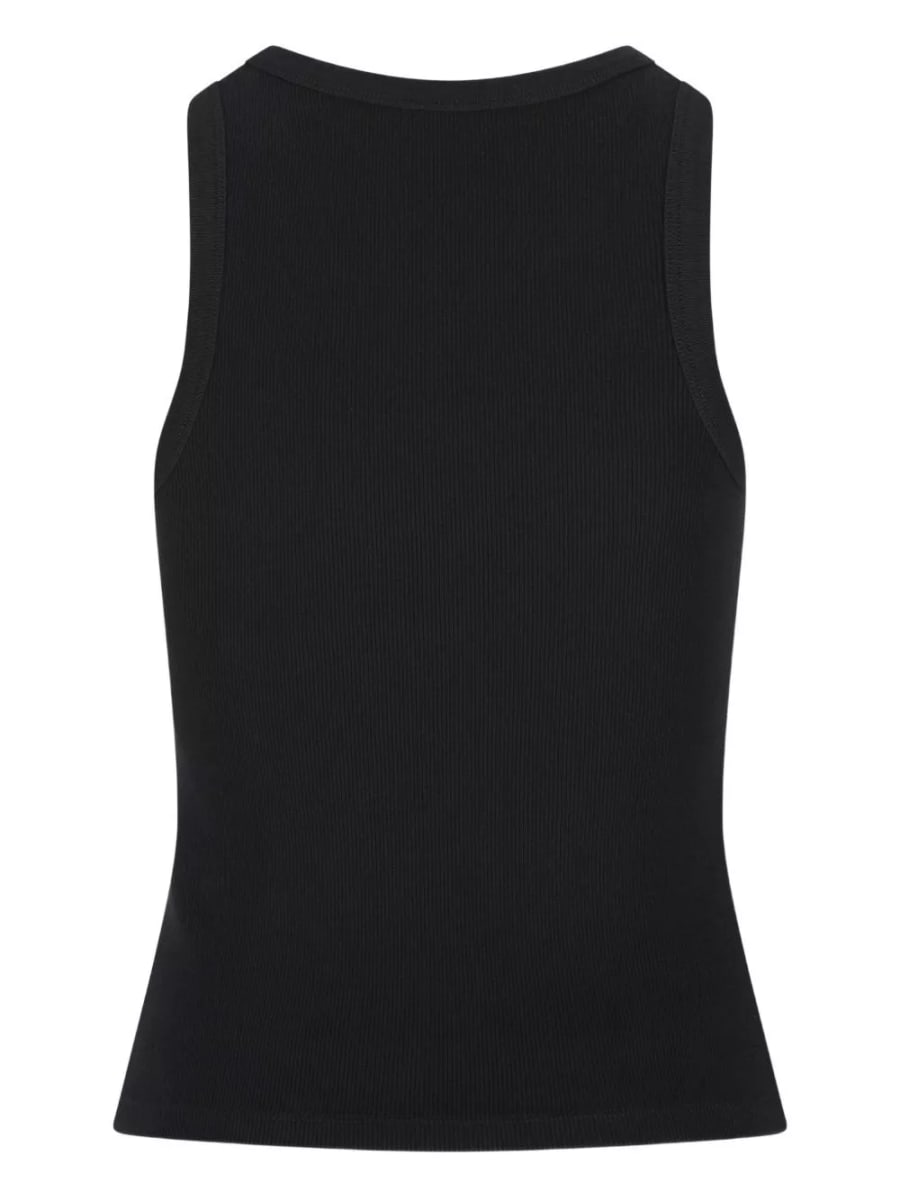Givenchy Top in cotone con logo, view 2