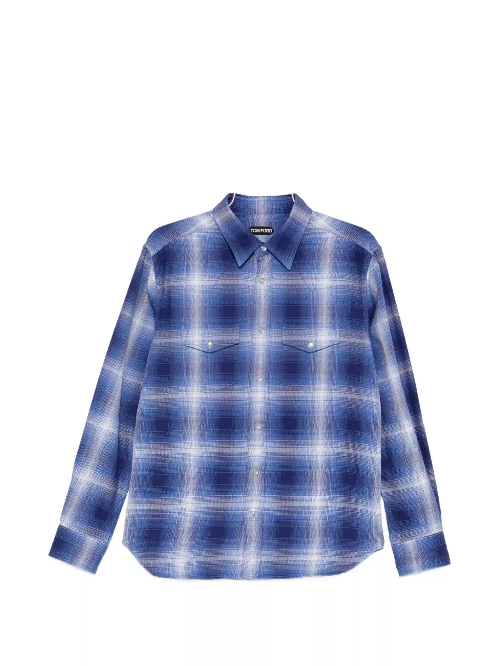Tom Ford Camicia a quadri in cotone