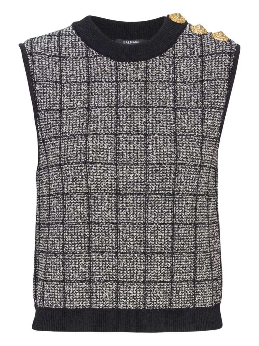 Balmain Top in tweed