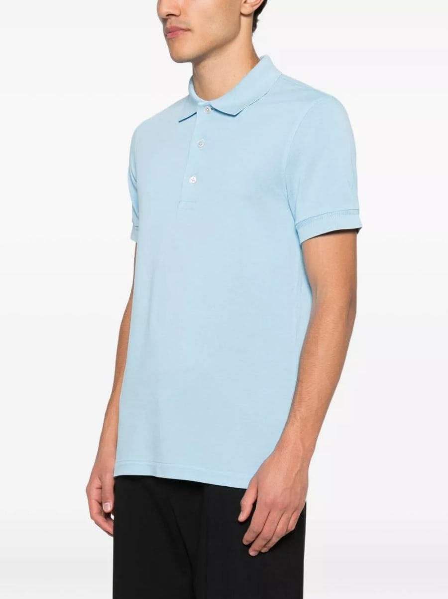 Tom Ford la polo in misto cotone, view 3