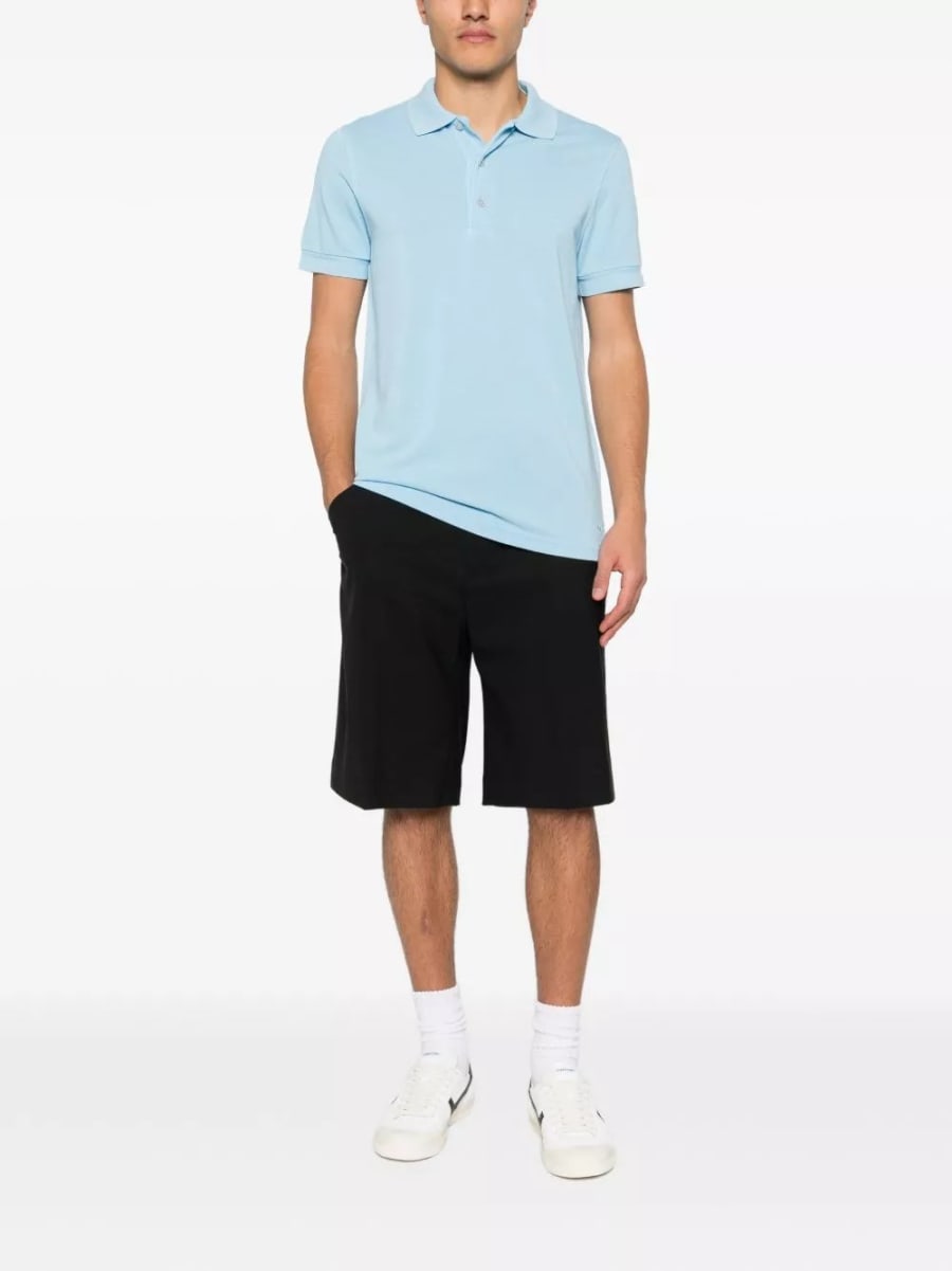 Tom Ford la polo in misto cotone, view 4