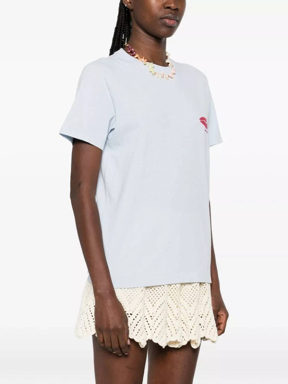 Marant etoile T-shirt in cotone Zewel, view 2