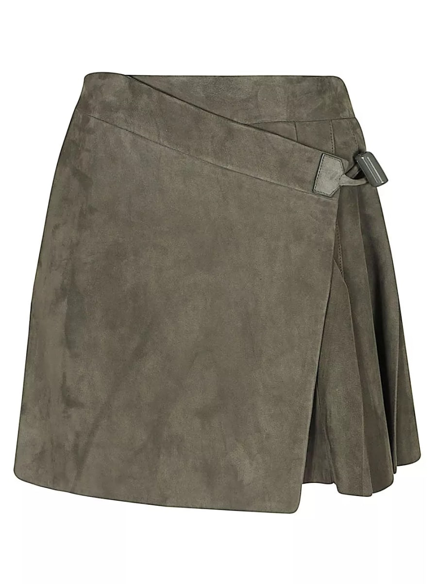 Loewe Gonna mini in suede