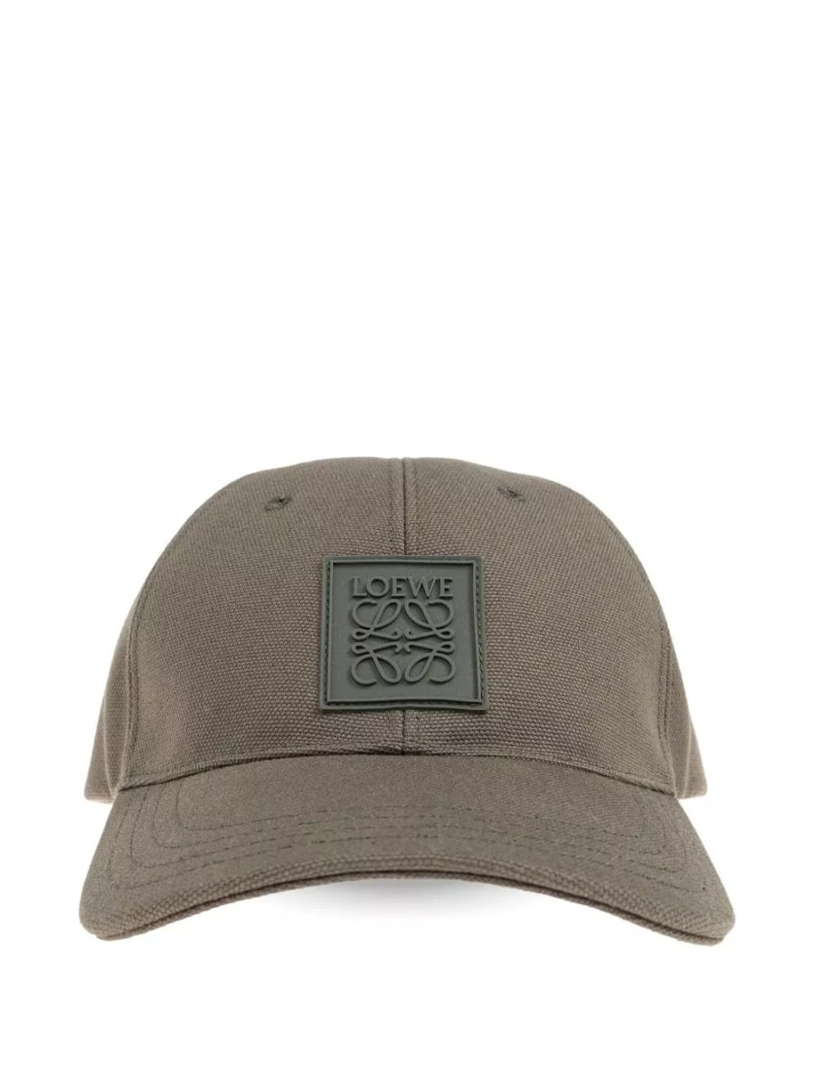Loewe Cappellino da baseball in canvas con logo