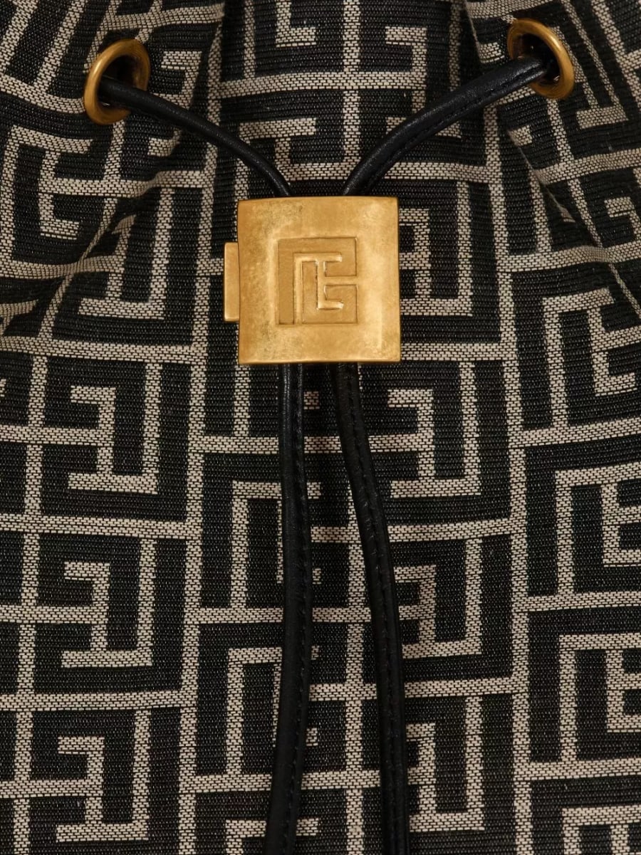 Balmain Zaino monogram Sync, view 4